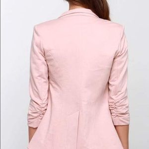 Blush Pink Blazer (Small)